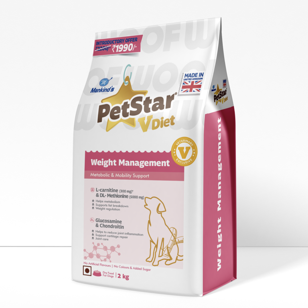 Mankind Petstar Veterinary Diet Weight Management Dog Dry Food