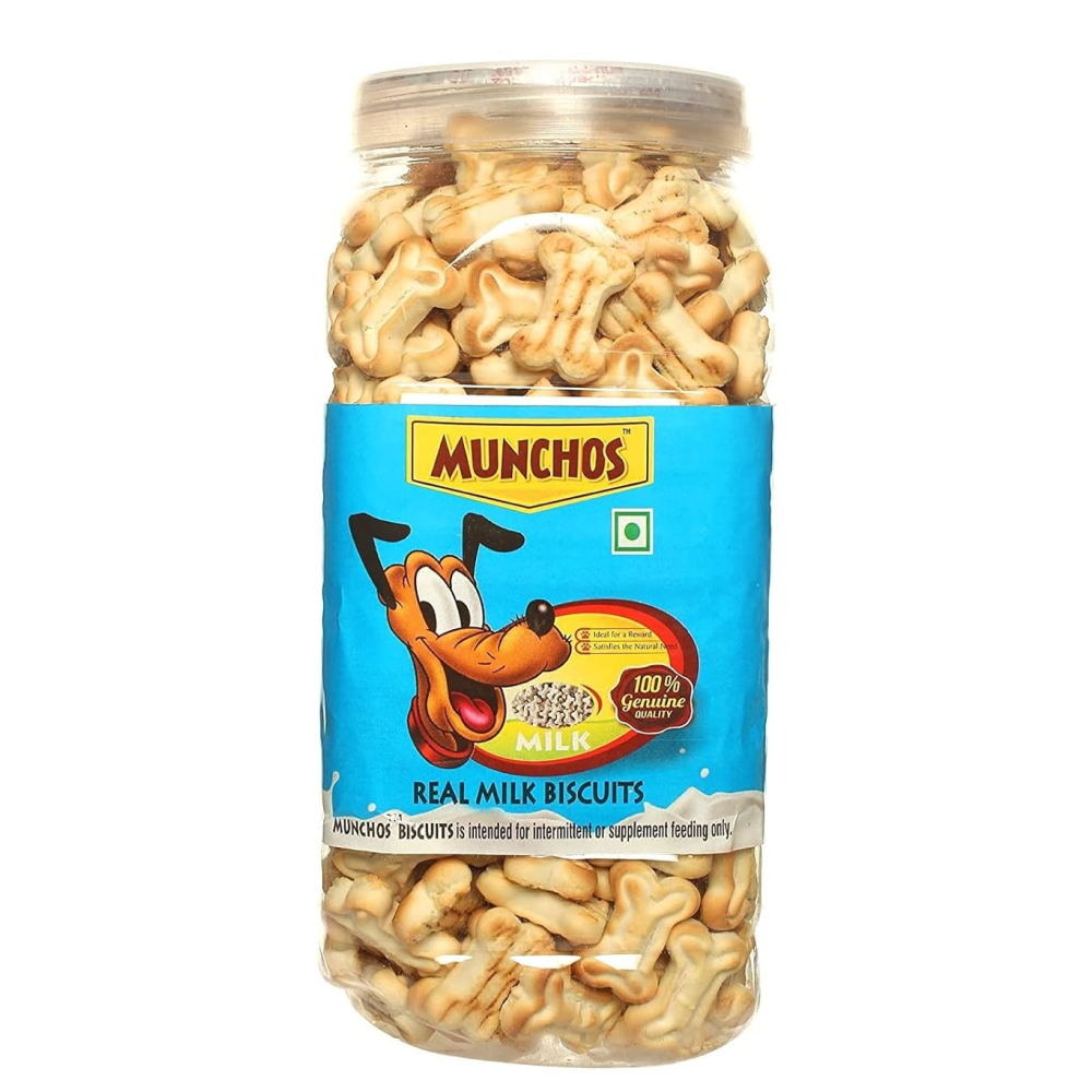 Munchos Milk Flavor Biscuit Dog Treats