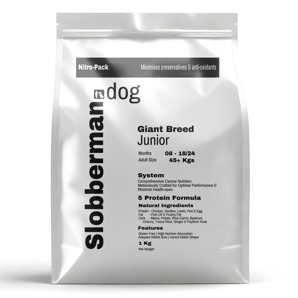 Slobberman dog Gluten Free High Protein Gaint Junior Puppy Dog Dry Food