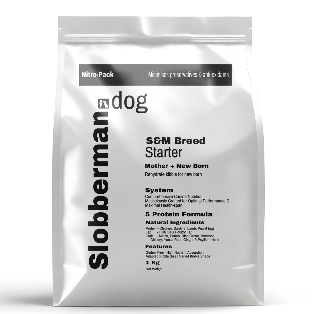 Slobberman dog Gluten Free High Protein Small and Medium Breed Starter Dog Dry Food