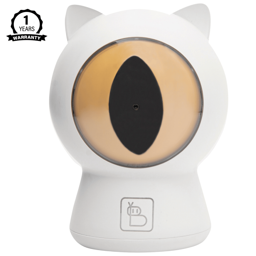 Baybot App Controlled Laser Toy for Dogs and Cats (White)