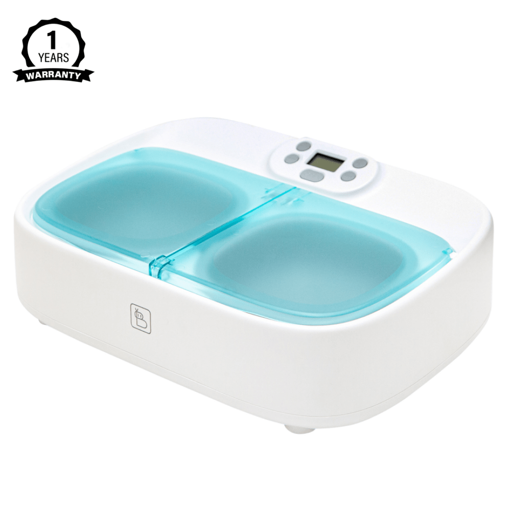 Baybot Dual Tray Smart Wet & Dry Food Dispenser for Dogs and Cats with Timer