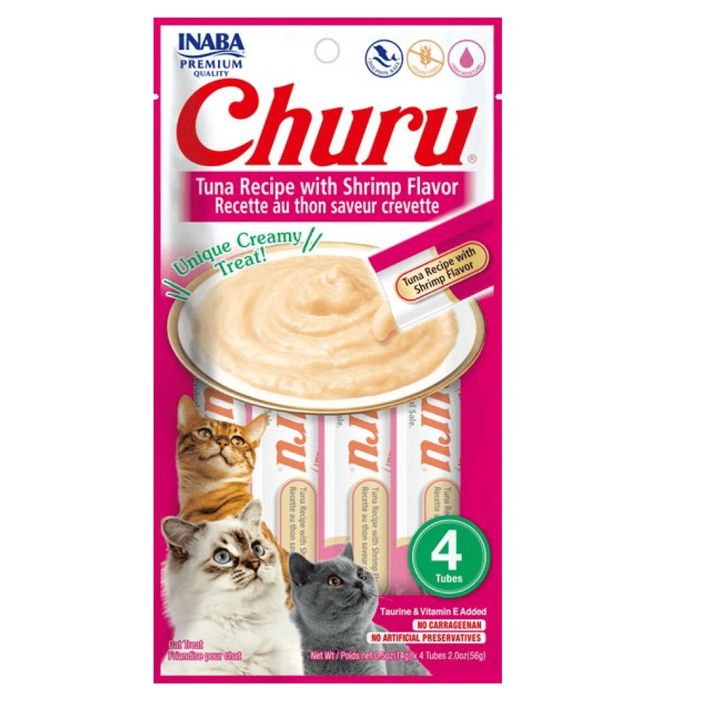 INABA Churu Tuna with Shrimp Cat Treats
