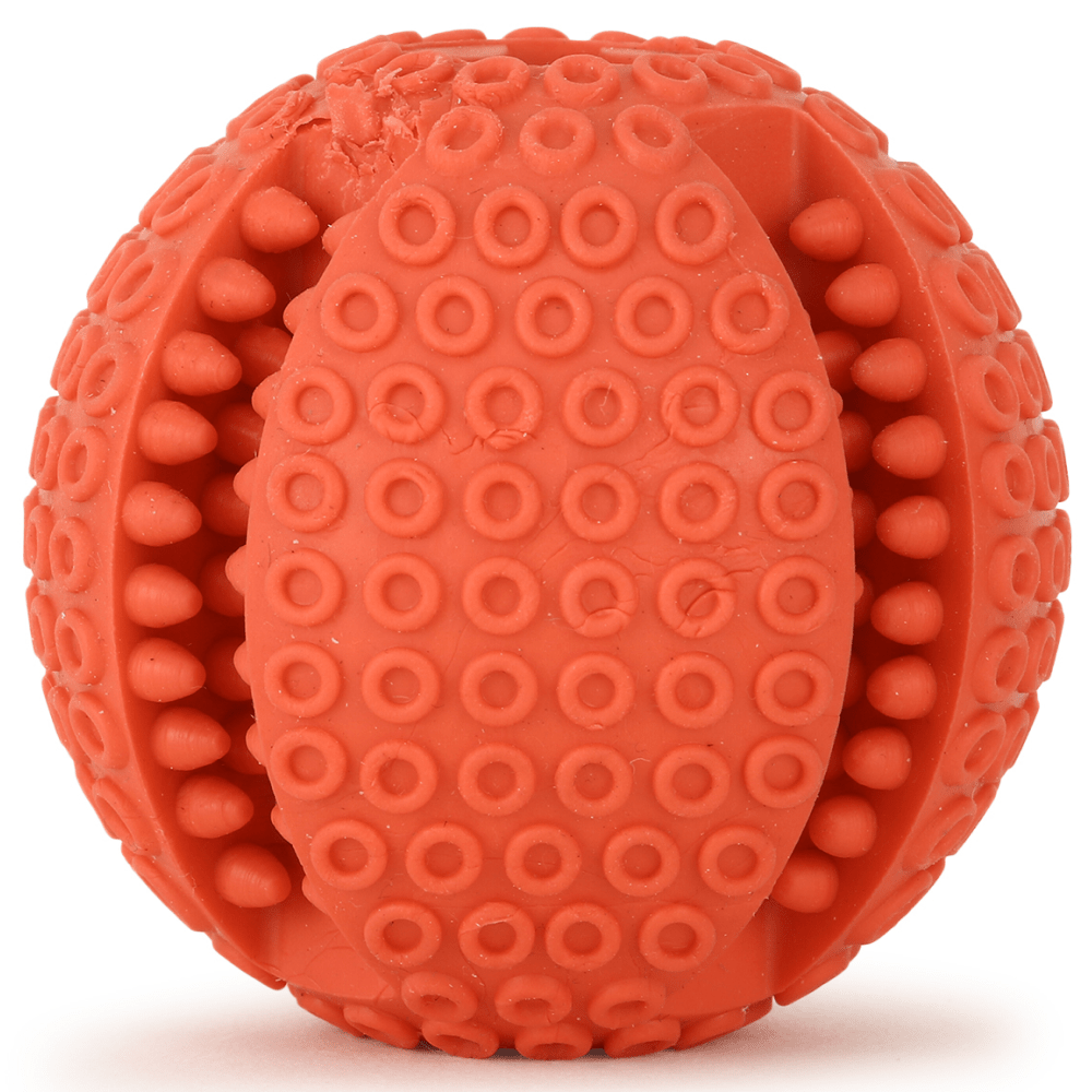 Basil Treat Dispensing Solid Chew Ball Toy for Dogs