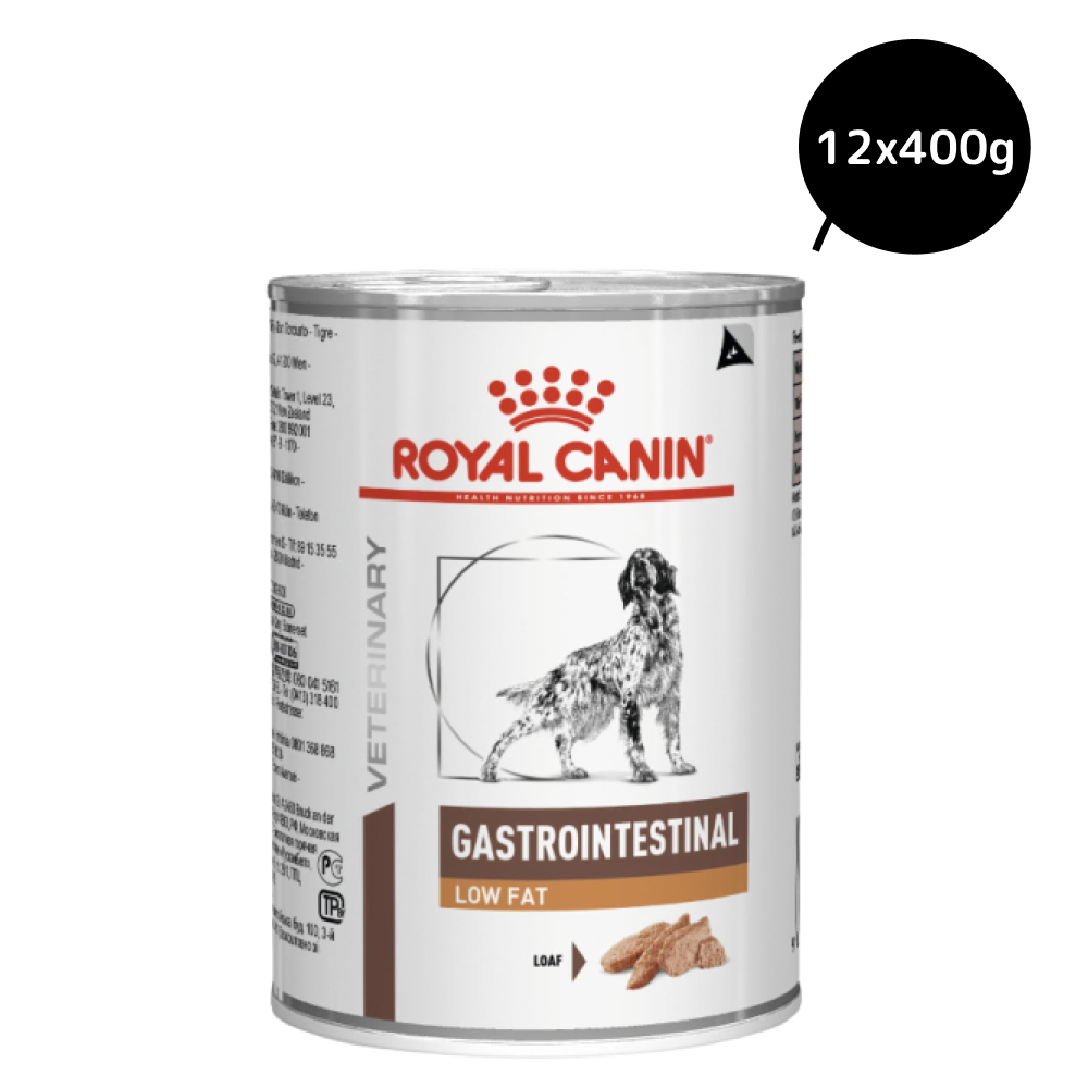 Royal Canin Veterinary Diet Gastrointestinal Low Fat Dog Wet Food