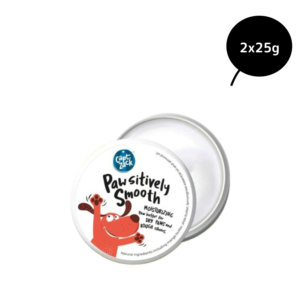 Captain Zack Pawsitively Smooth Moisturizing Paw Butter for Dogs and Cats