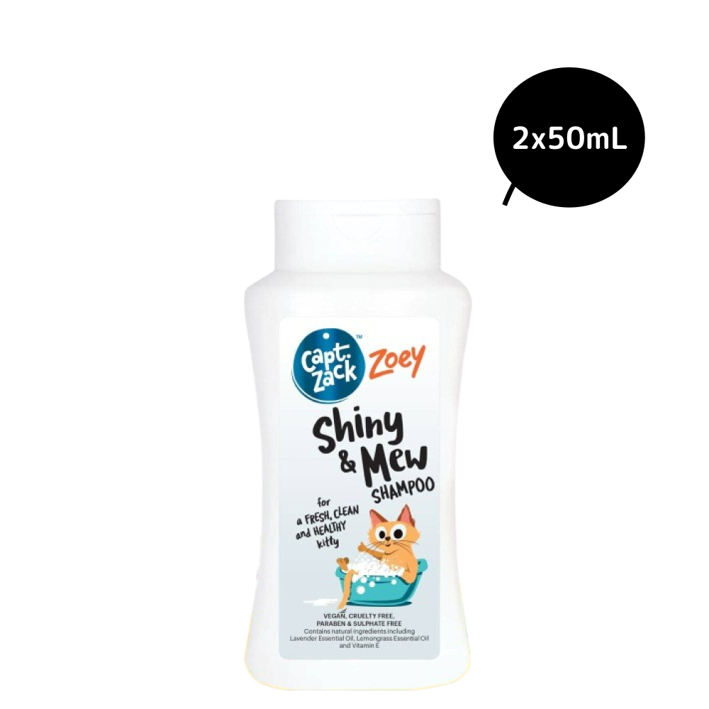 Captain Zack Zoey Shiny & Mew Shampoo for Cats