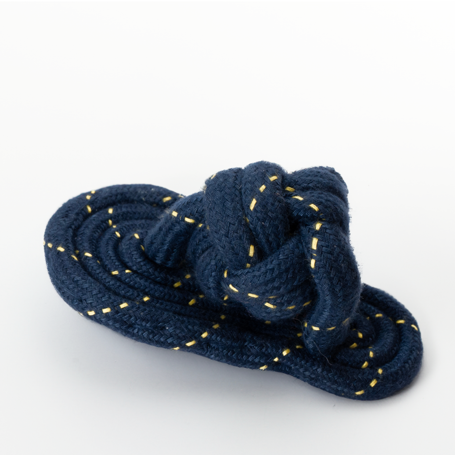 Sandal Shaped Hand Made, Durable Rope Chew Toy for Dogs & Cats(13cm)
