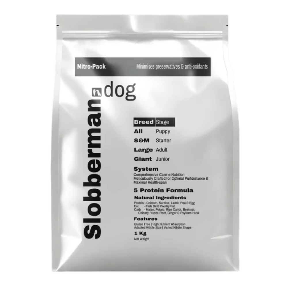 Slobberman dog Gluten Free High Protein Large and Giant Breed Starter Dog Dry Food