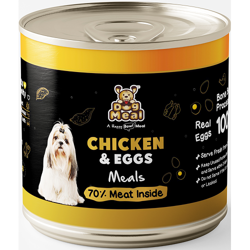 Dog Meal Chicken and Egg Meals Dog Wet Food