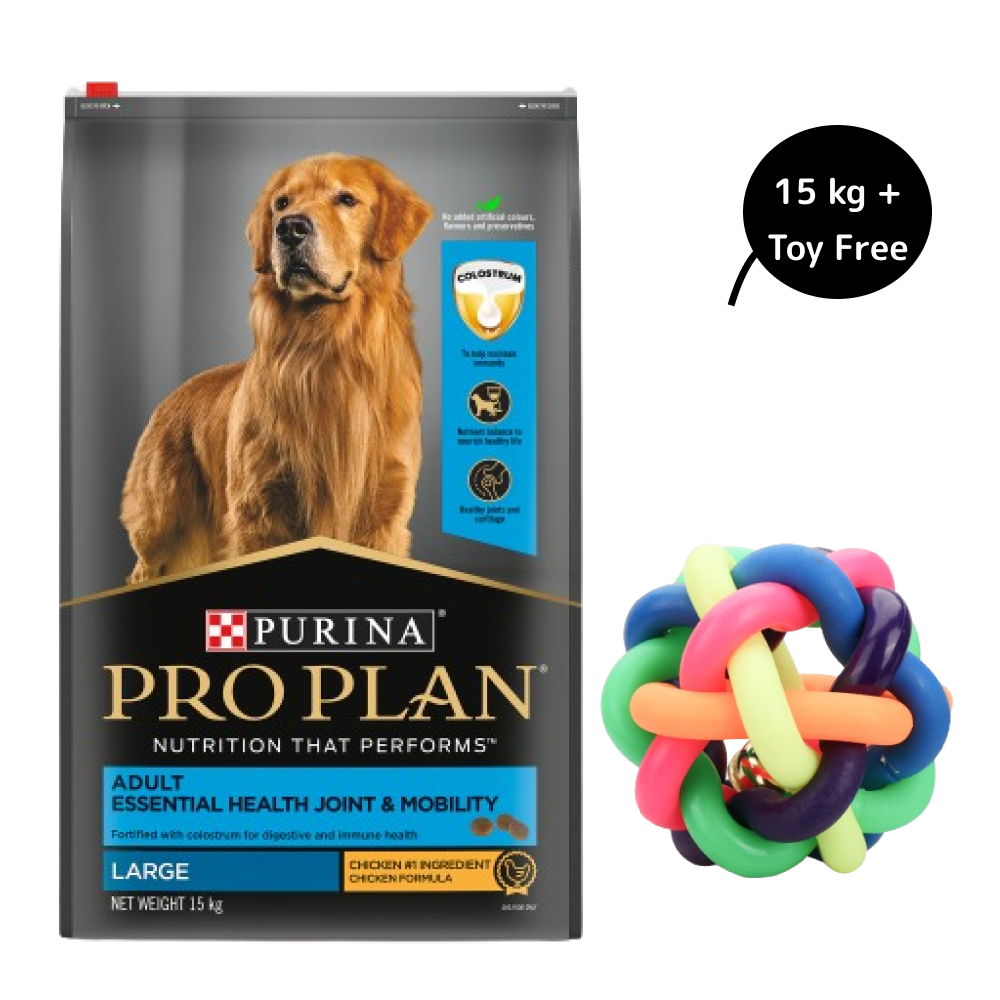 Pro Plan Chicken Large Adult Dog Dry Food (Get Free Skatrs Toy)