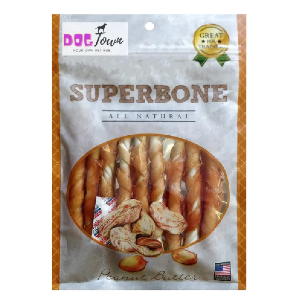 Super Bone Peanut Butter Chicken Stick Dog Treats  (Limited Shelf Life)