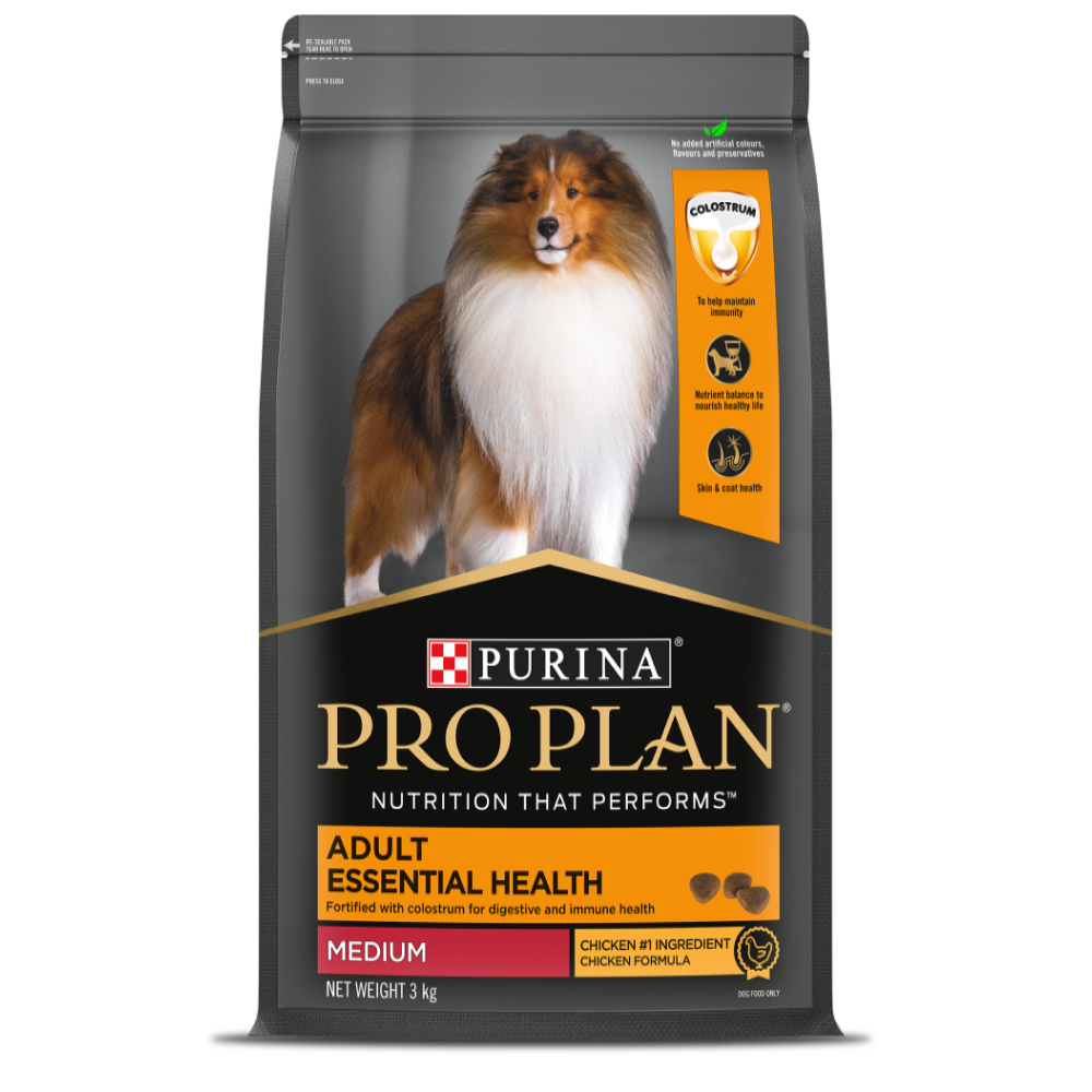 Pro Plan Chicken Medium Breed Adult Dog Dry Food (New Improved Formula) (Limited Shelf Life)