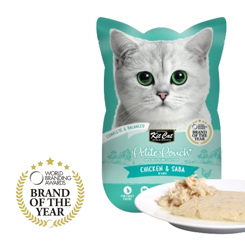 Kit Cat Chicken & Saba in Aspic Cat Wet Food