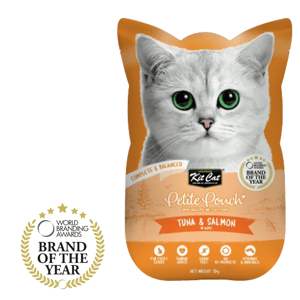 Kit Cat Tuna and Salmon Fish Cat Wet Food(70g)