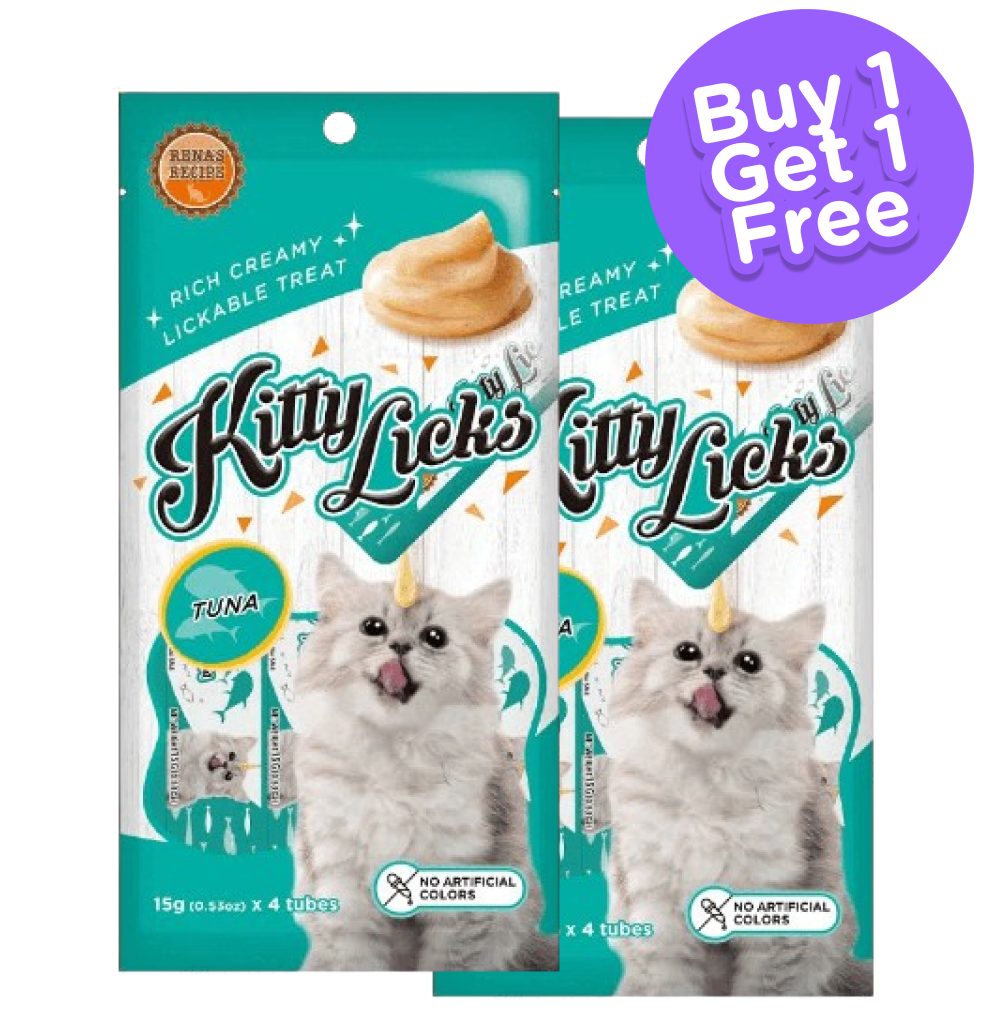Kitty Licks Tuna Cat Treats (Buy 1 Get 1)