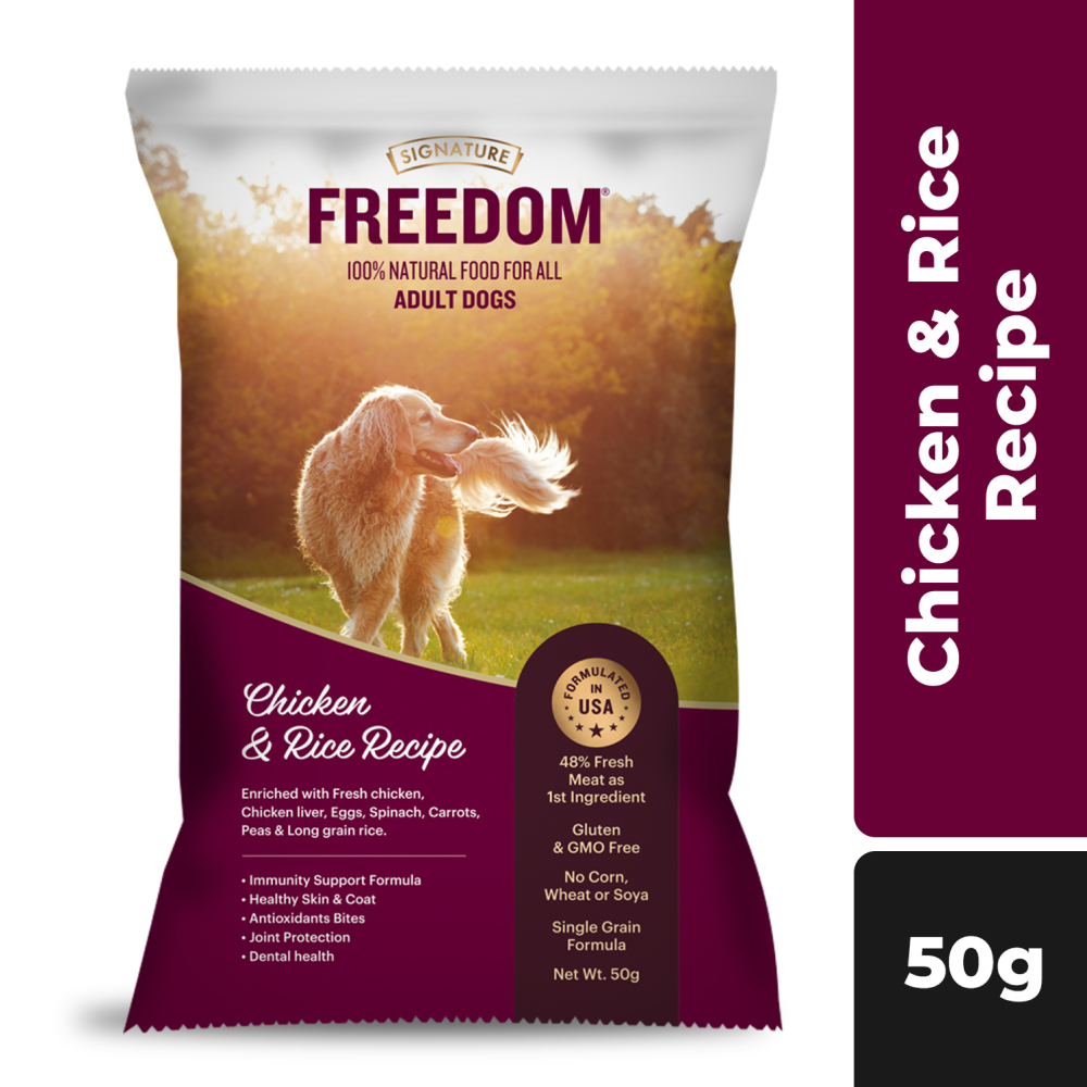 Signature Freedom Chicken and Rice Recipe Adult Dog Dry Food
