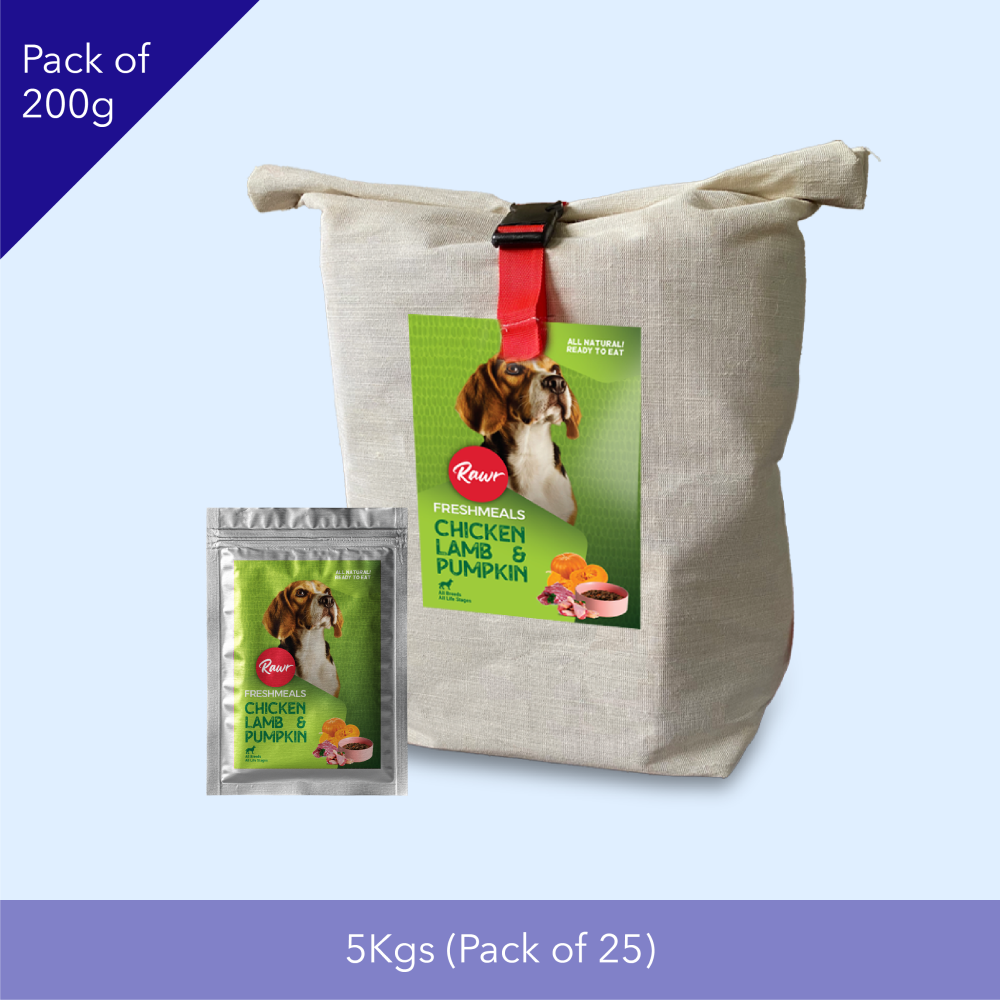 Rawr4dogs Chicken, Lamb and Pumpkin Fresh Meals Dog Wet Food