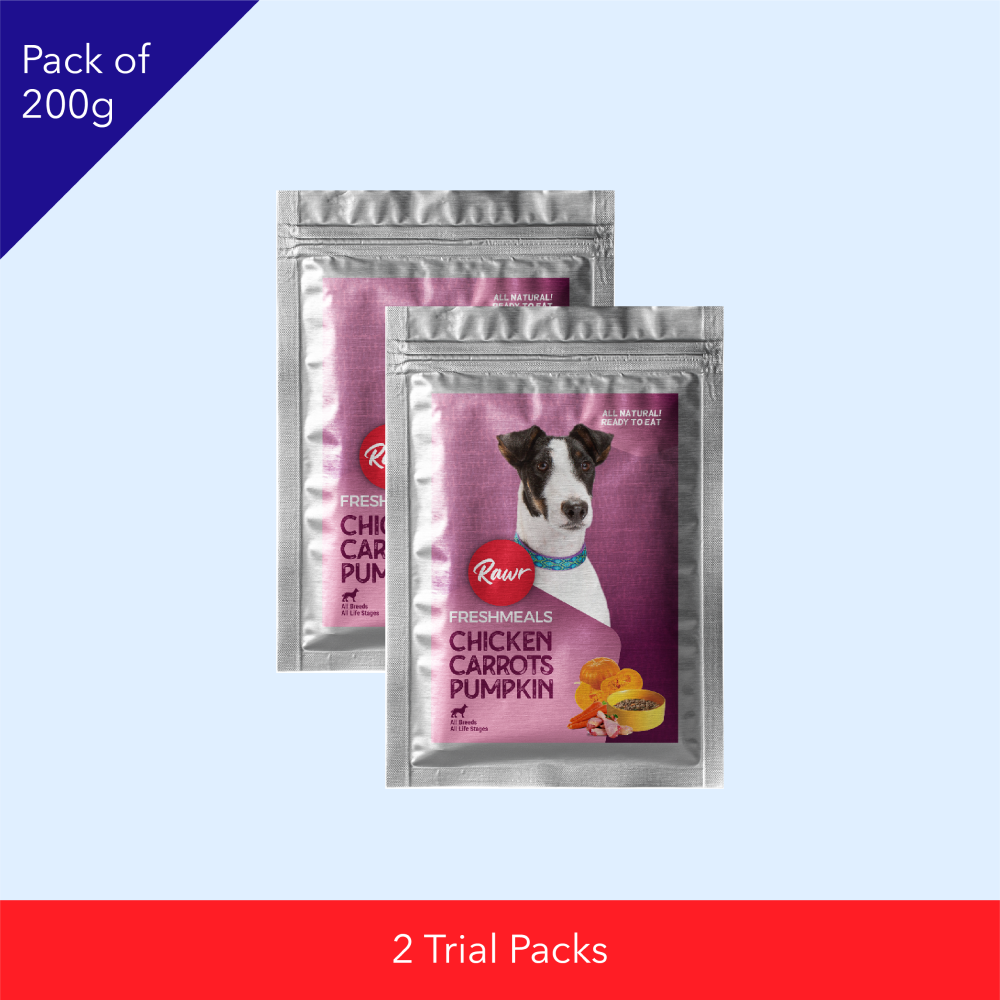 Rawr4dogs Chicken, Carrots and Pumpkin Fresh Meals Dog Wet Food