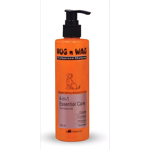 Ttk Hug n Wag 4 in 1 Essential Care Shampoo for Dogs