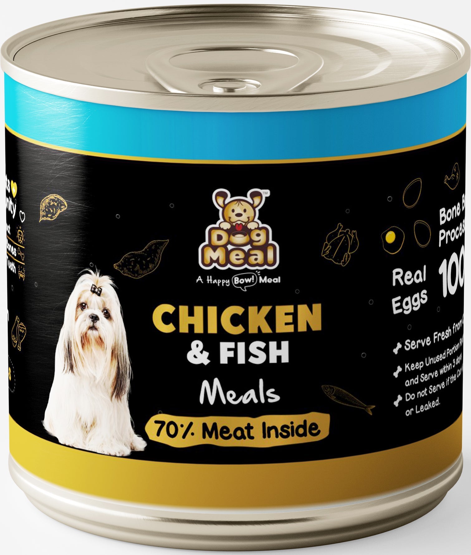 Dog Meal Chicken and Fish Meals Dog Wet Food
