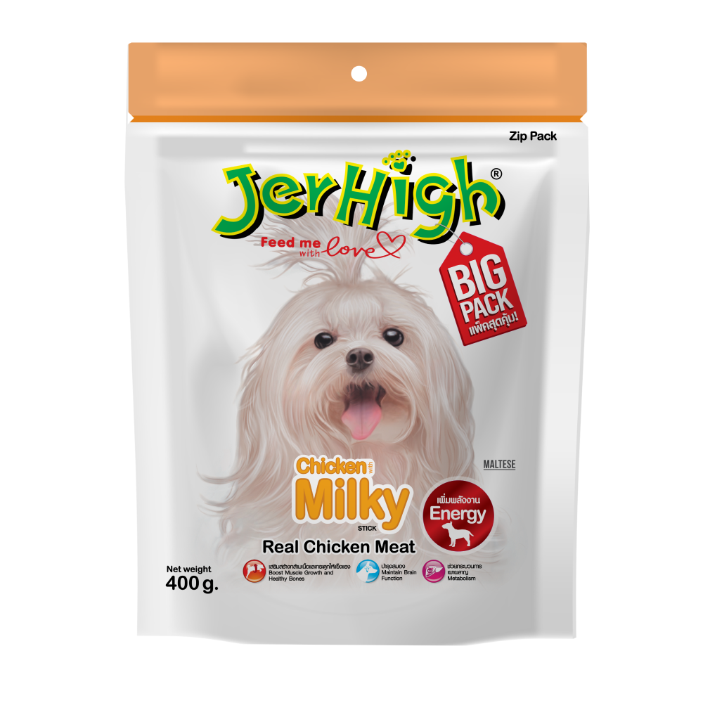 JerHigh Chicken Milky Stick Dog Treats