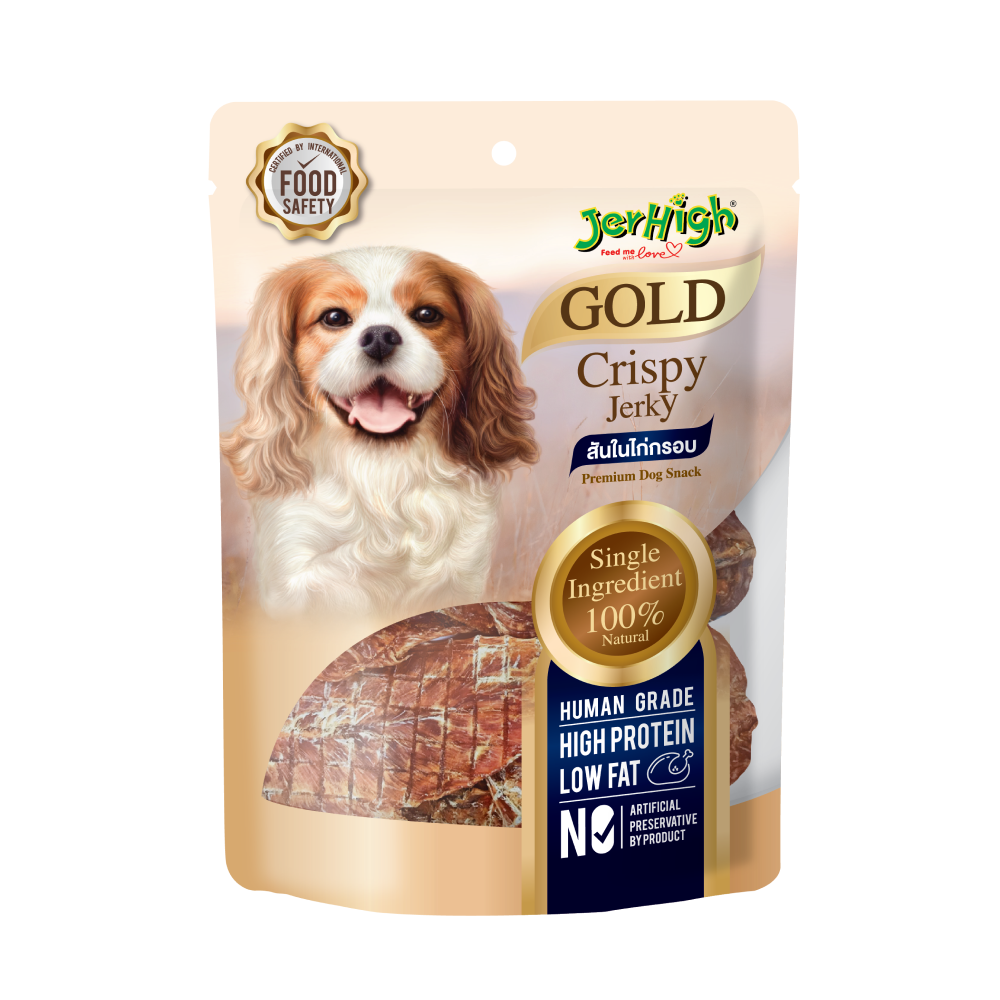 JerHigh Gold Crispy Jerky Premium Dog Treats