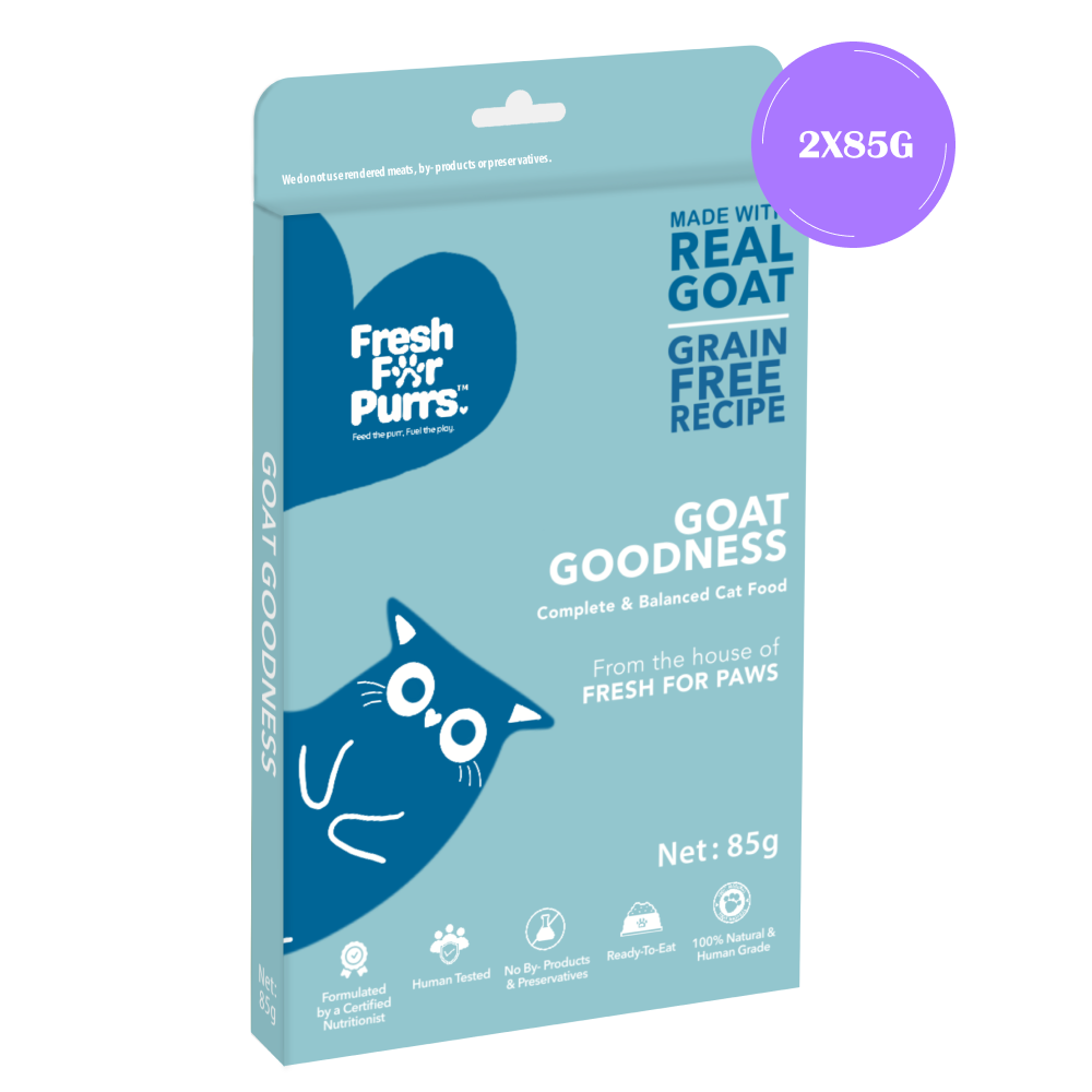 Fresh For Purrs Goat Goodness Wet Food for Cats