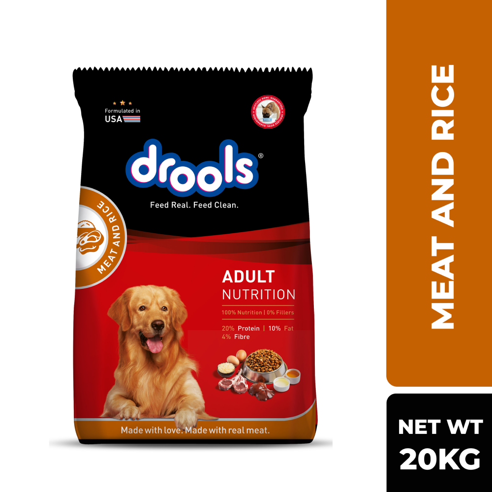 Drools Meat and Rice Adult Dog Dry Food