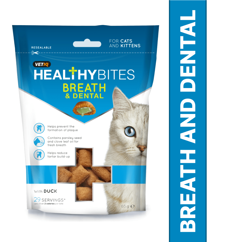Mark and Chappell Healthy Bites Breath & Dental Cat Treats