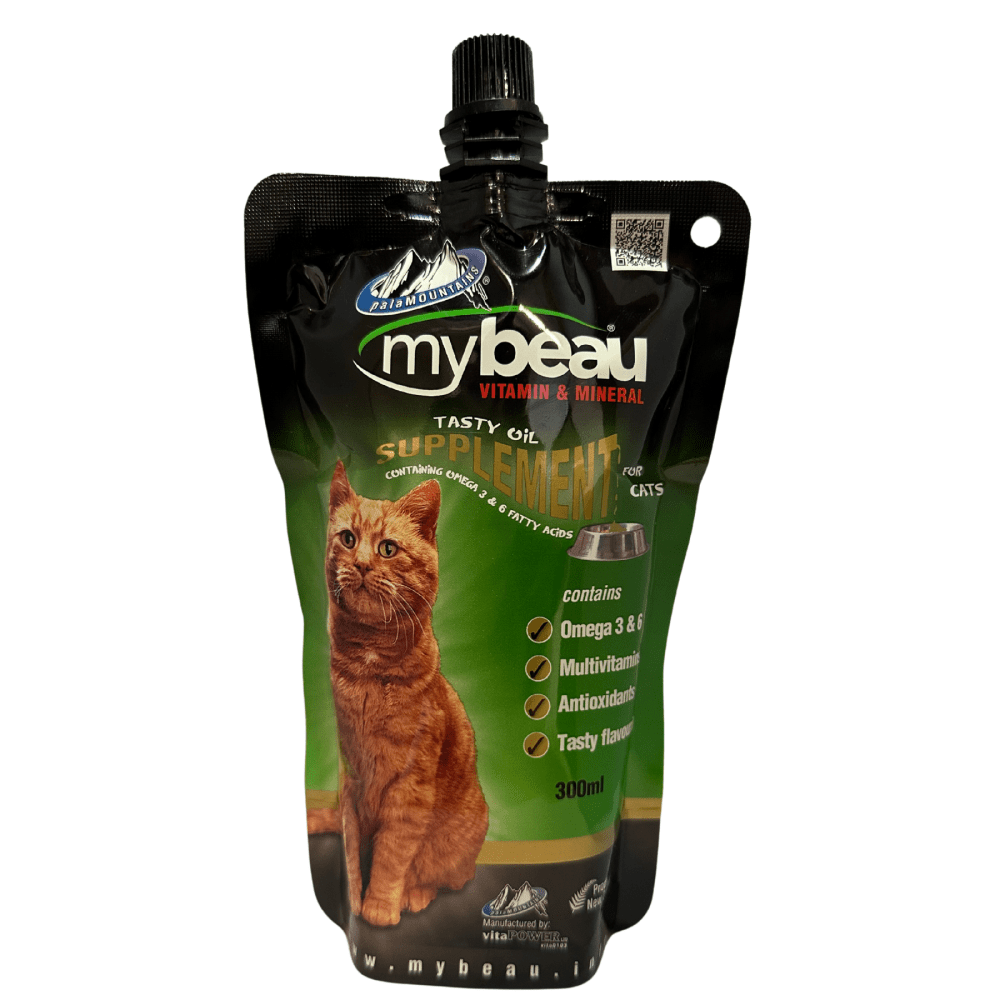 My Beau Vitamin & Mineral Food Supplement with Meat & Garlic for Cats (Limited Shelf Life)