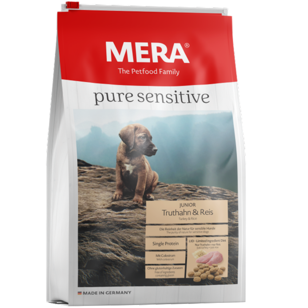 Mera Pure Sensitive Turkey & Rice Puppy Dry Food