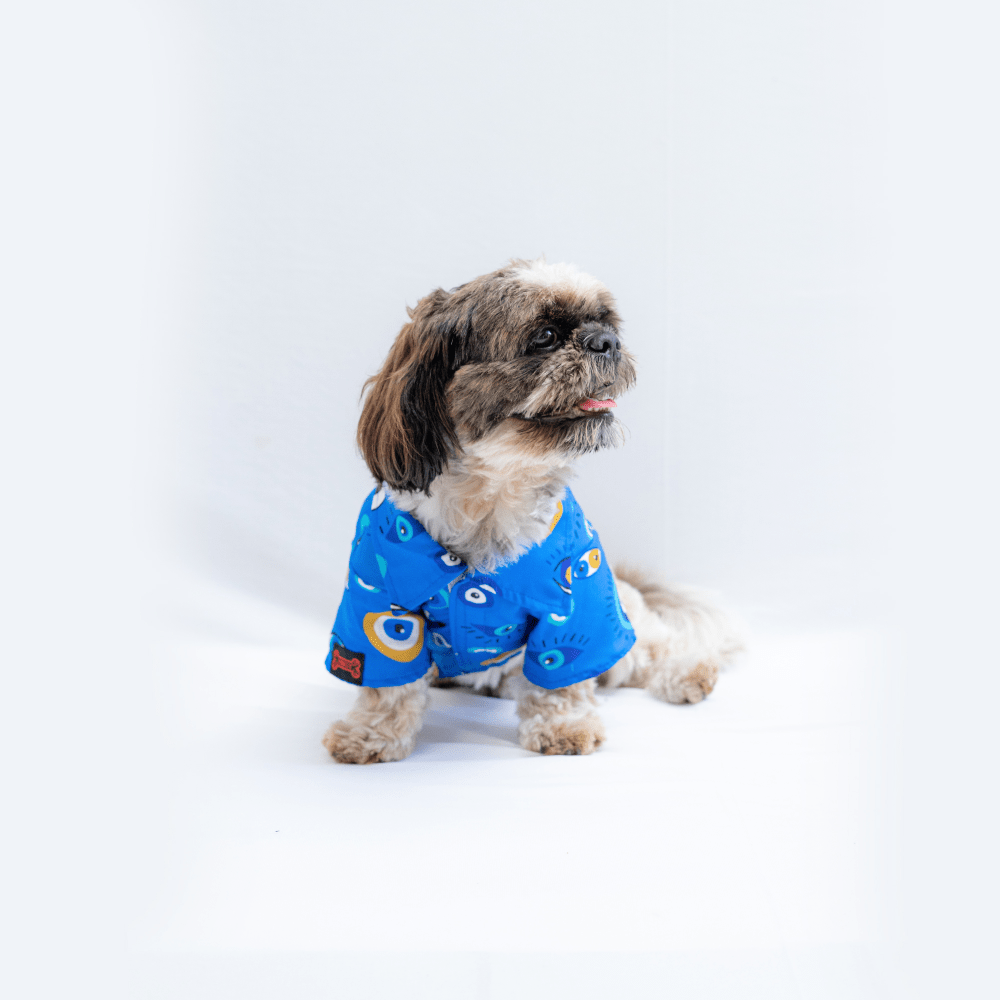 Pawgypets Evil Eye Casual Shirt for Dogs and Cats