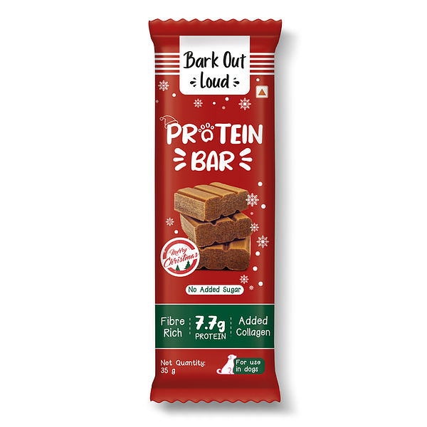 Bark Out Loud Collagen Protein Bar Chicken & Fish Treat for Dogs(35g)