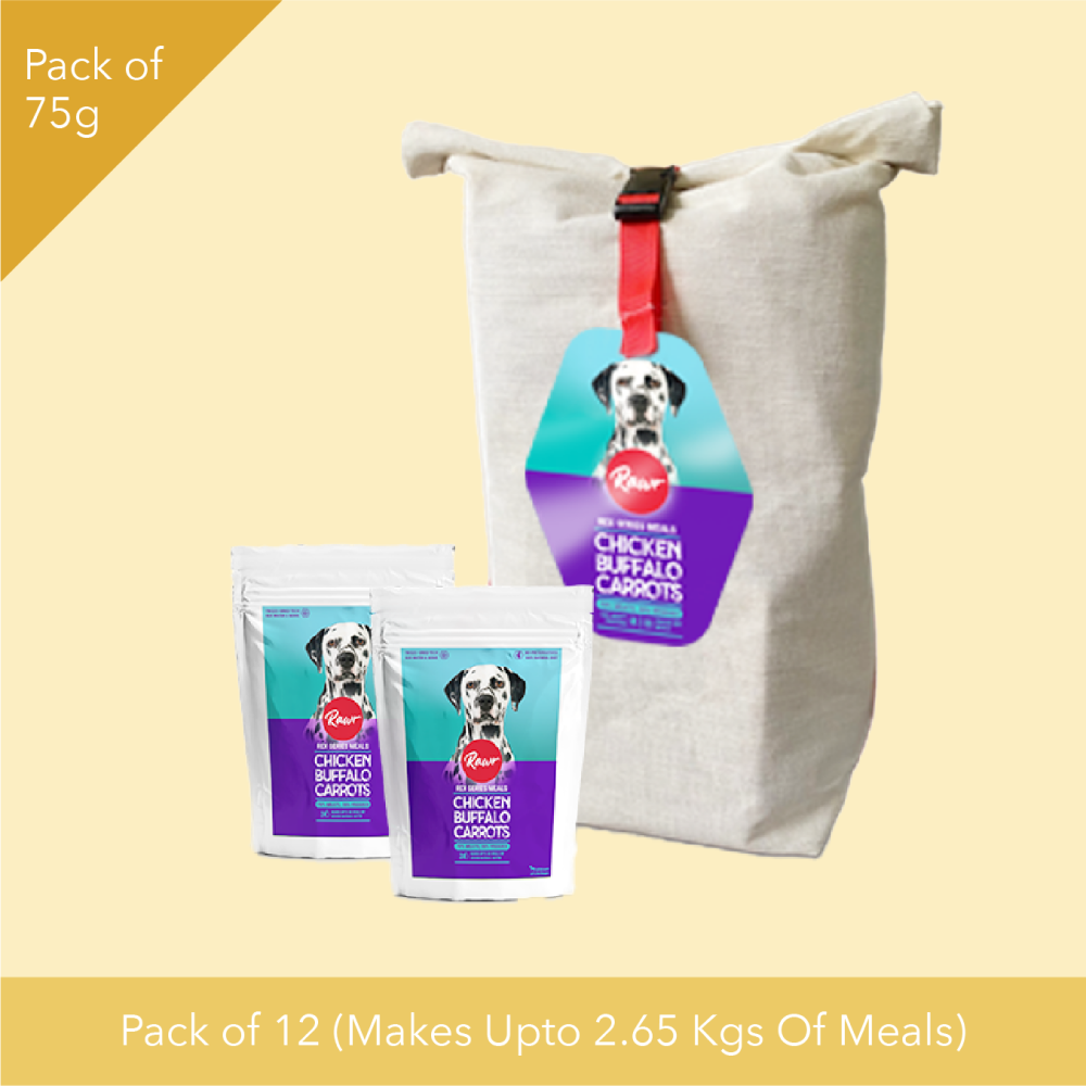 Rawr4dogs Rex Series Chicken, Buffalo and Carrots Freeze Meals Dog Dry Food