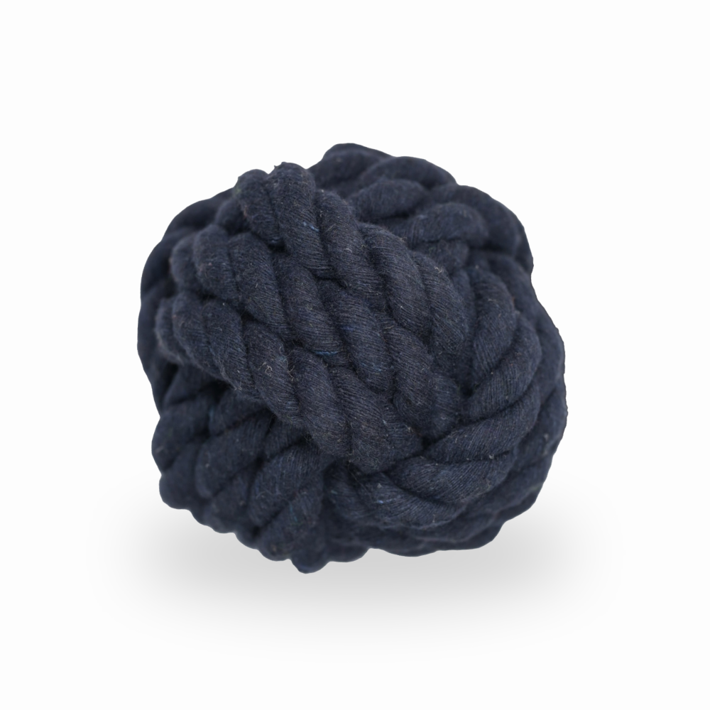 Skatrs Ball Shaped Twisted Rope Chew Toy for Dogs and Cats (Buy 1 Get 1)