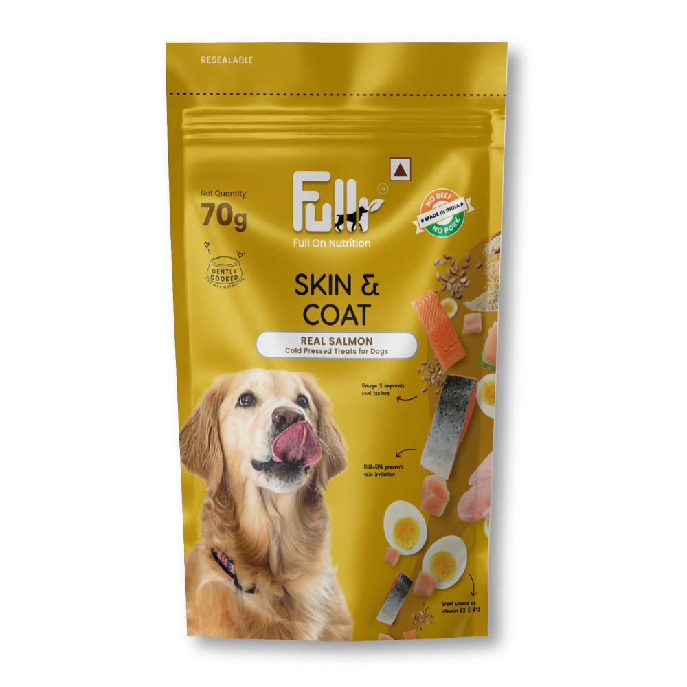 Fullr Skin and Coat Cold Pressed Dog Treats (Limited Shelf Life)