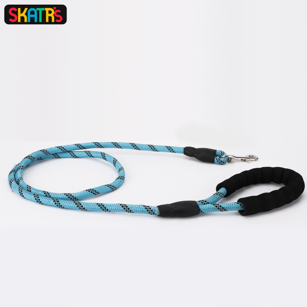 Skatrs Reflective Nylon Rope Leash for Dogs (5ft)
