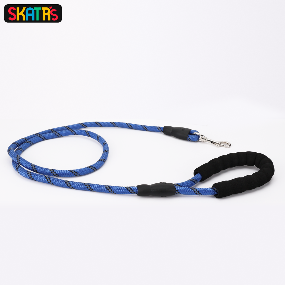 Skatrs Reflective Nylon Rope Leash for Dogs (5ft)