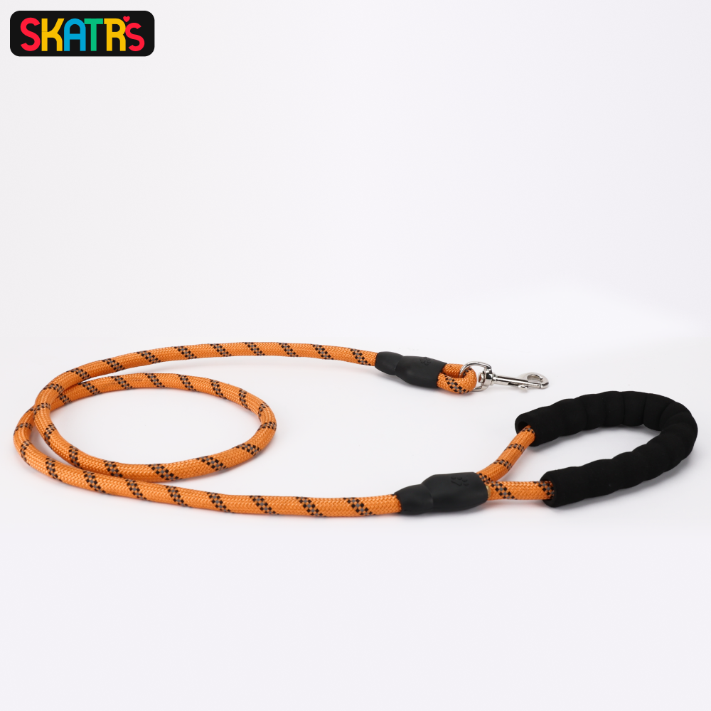 Skatrs Reflective Nylon Rope Leash for Dogs (5ft)