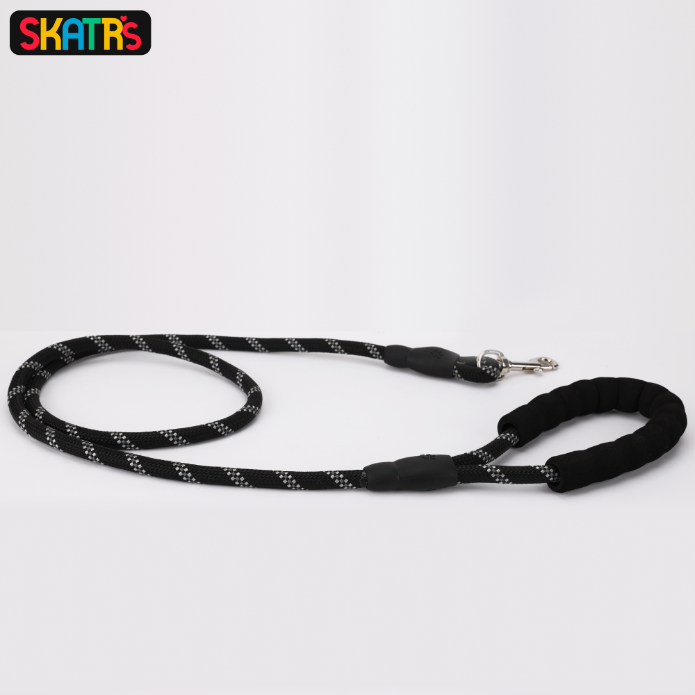 Skatrs Reflective Nylon Rope Leash for Dogs (5ft)