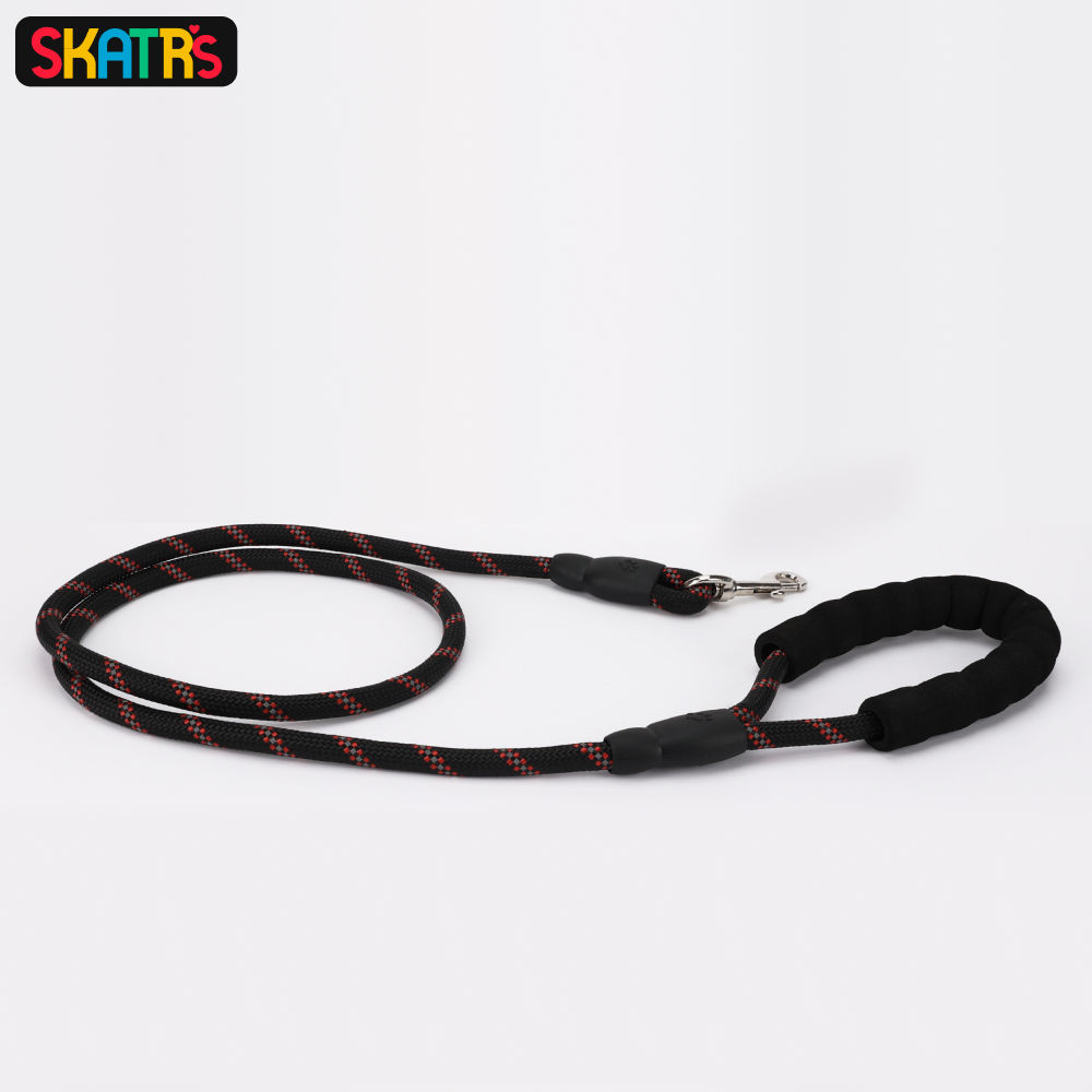 Skatrs Reflective Nylon Rope Leash for Dogs (5ft)