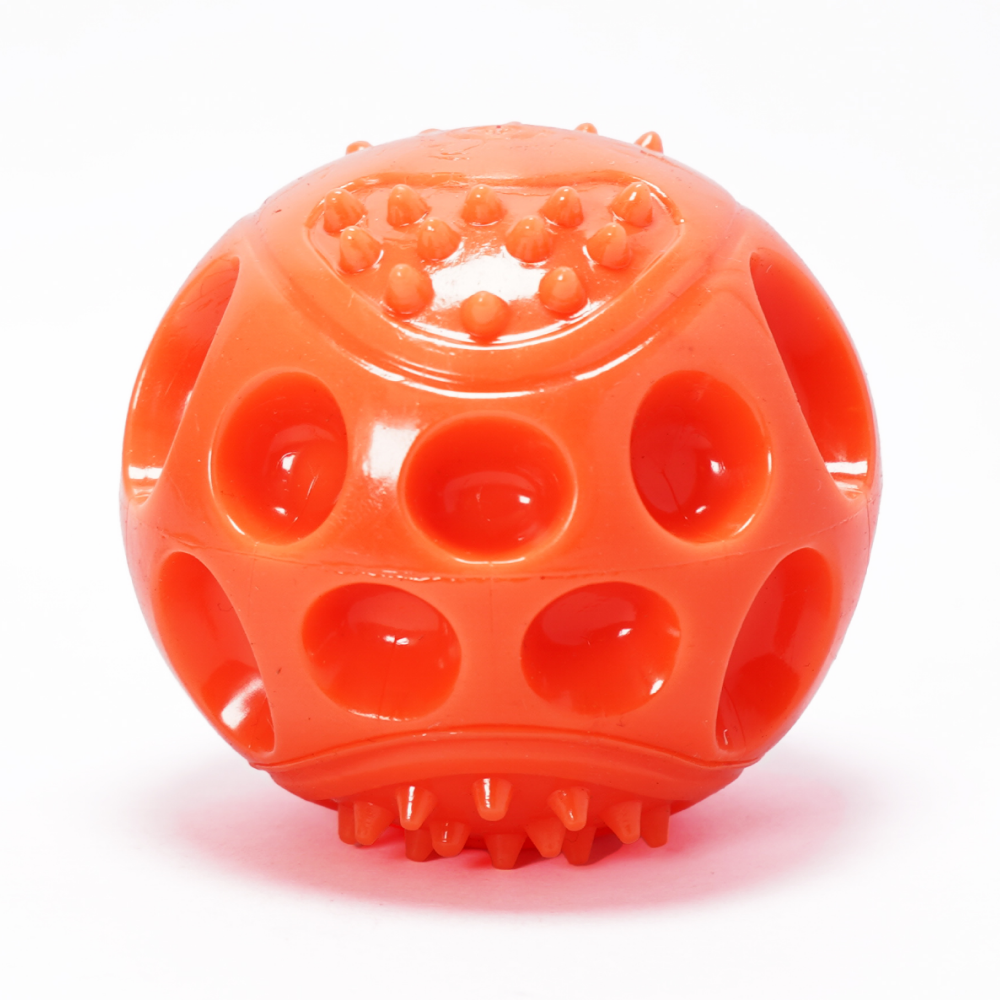 Skatrs Rubber Squeezy Ball Toy for Dogs and Cat