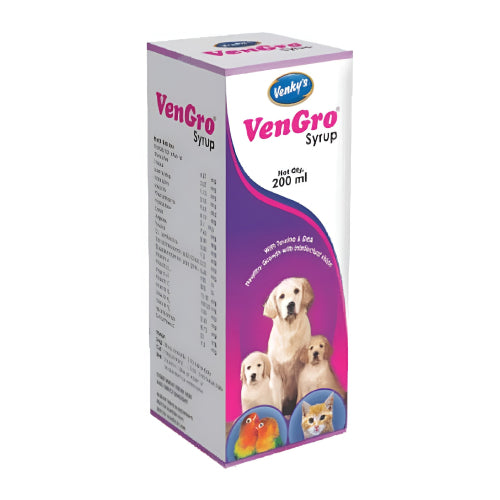 Venkys Vengro Syrup Supplements for Dogs and Cats