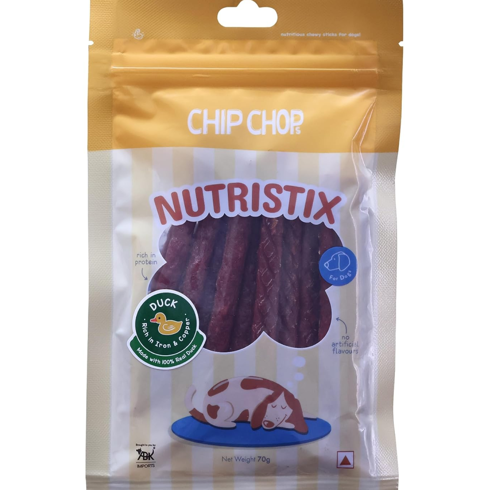Chip Chops Duck Nutristix Dog Treats  (Limited Shelf Life)