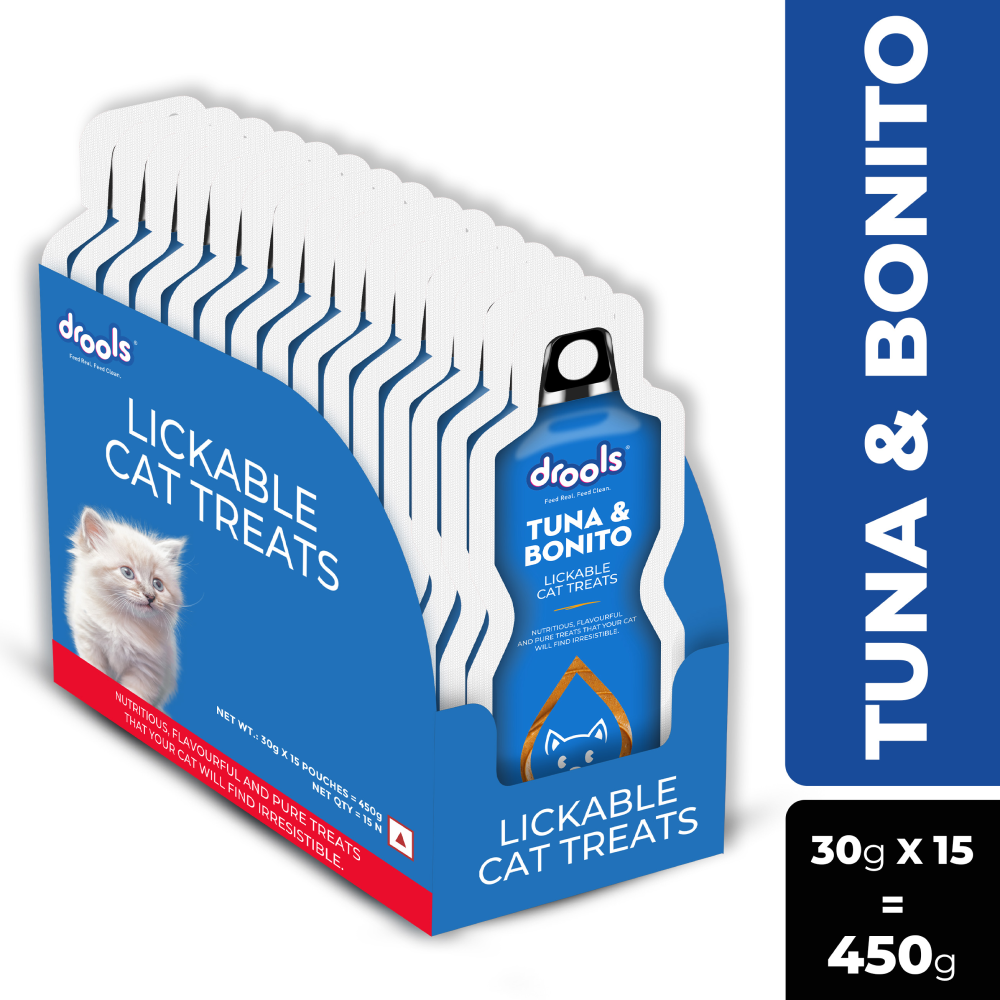 Drools Tuna & Banito Creamy Lickable Cat Treats