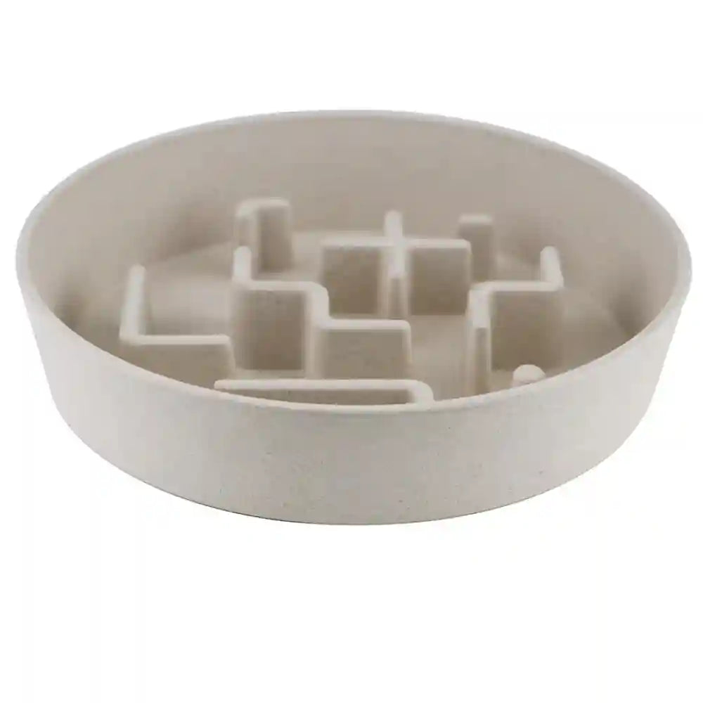 Pawpourri Sustainable Slow Feeder for Dogs (Off White)