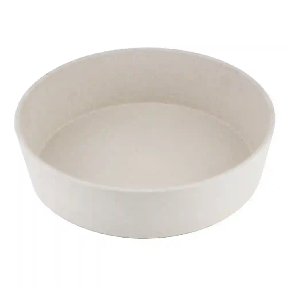 Pawpourri Sustainable Food & Water Feeder for Dogs (Off White)