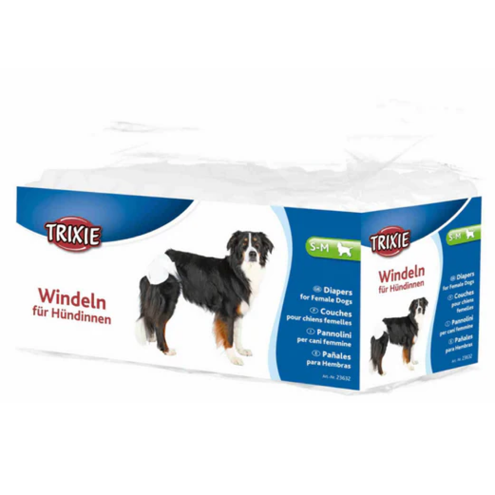 Trixie Female Diapers for Dogs (32x48cm)