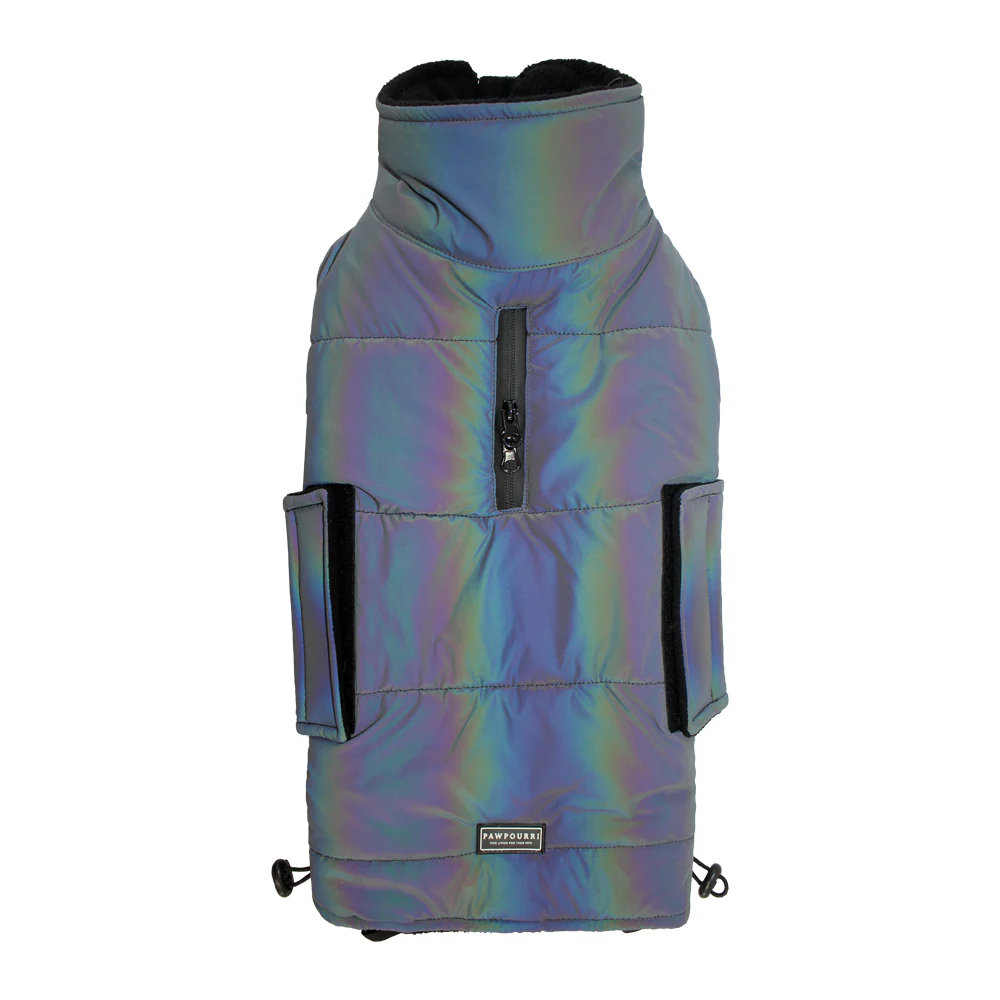Pawpourri Reflexive Jacket for Dogs (Grey)